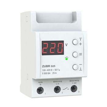 Реле контролю напруги Zubr D25