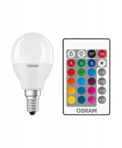 Лампа світлодіодна Osram з пультом RGB Osram LS CLA P40 REM