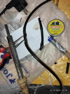 Роблю відновлення пошкодженого кабелю, проводу після оплавлення Роблю відновлення пошкодженого кабелю, проводу після оплавлення